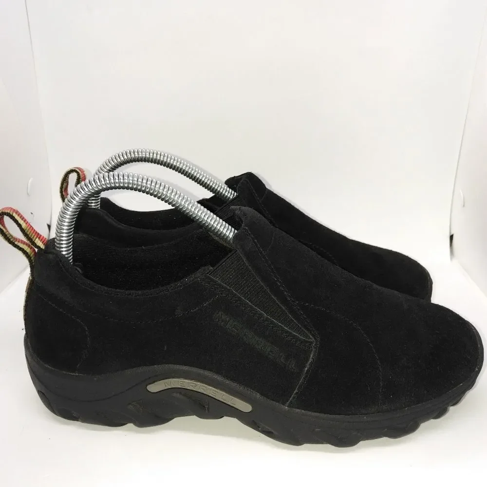 Merrell‎ Black Jungle Moccasins  Youth Juniors Size 6